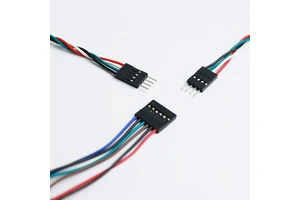 Jumper Dupont Cable Connector 2.54mm Housing 04P Extension Cable Awm 1007 24awg Wire Harness
