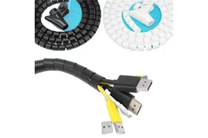 Spiral Wrapping Cable Tidy Kit Organize Your Cable with Ease Customizable Cable Tie Factory