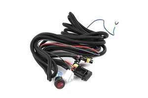 Car 9006 LED Working Light Waterproof Fog Light Modified Wiring Harness
