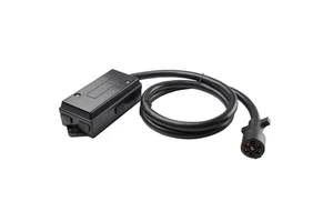 7 Way Trailer Cord with Wire Junction Box 8 Feet 7 Pin Trailer Cable Cord Connector for RV Trailer