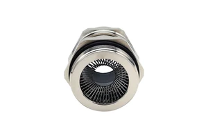 Factory Price M25 M32 M40 M50 M63 Nickel Plated Brass EMC Shield Cable Gland Special Used for Renewable Energy Vehicle