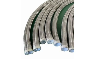 High Quality Anti-Corrosive Non-Stick PTFE Stainless Steel Wire Braided Hose Temperature Pressure Resistant Plastic Product