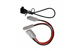 Antmade Customizable PE Insulated Automotive Control Cables Copper Conductor Wire Grey Color PE Jacket One Two Power Connectors