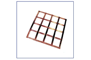 Brass Copper Earth Lattice High Conductivity Grounding Mat for Lightning Protection Systems and Electrical Earthing Network
