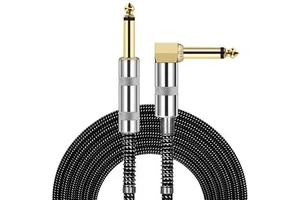 High Quality 6.35MM Mono Guitar Audio Cable and 6.35mm Guitar Cable With Ts Connectors