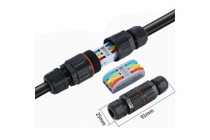 IP68 Waterproof Wire Connectors Terminals Electric Cable Wire Connector Quick Fast IP68 Waterproof Connectors 3pin 5pin