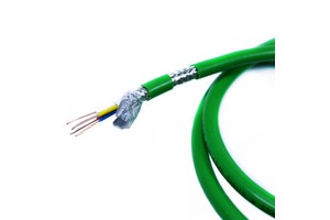 High-speed 150 Ohm 22AWG 4 Core Twisted Pair Industrial Communication Cable Profibus DP