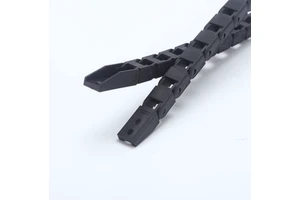 High Speed Nylon Towing tank Chain 18*25mm Flexible Cable Drag Chain for CNC Engraving Machine