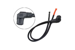 Customized 10AWG Silicone High-Temperature Resistant Power Cord Electric Vehicle Wiring Harness T-Shape Plug Braided Sheath Wire