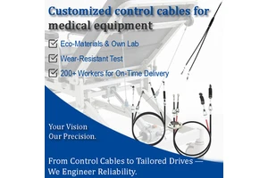 Customized Galvanized Stainless Steel Medical Equipment Control Cables For Manufacturing Environmentally Friendly Cutting