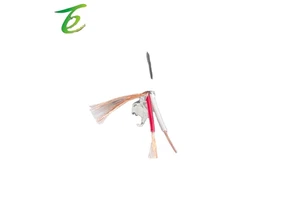 2-core Shielded Wire Audio Transmission Line Microphone Audio Line 2 1 Thin Wire 4.5mm Anti-interference Audio Cable