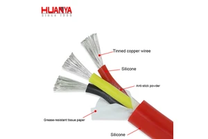 3 Core High Temperature Resistant Silicone Cable Soft Antifreeze Wire