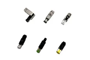 Baymrs Field-wirable Industrial 4/8Pin 90° 180° IP20 Waterproof RJ45 Network Connector Factory Shipped Ethernet Connectors