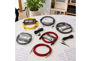 Professional 10ft/3M Guitar Cable Oxygen-free Copper Shielded Instrument Cable for Electric Guitar Bass Factory Direct Wholesale