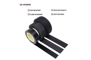 Flame Retardant Flannel Fabric PET Fleece Polyester Cloth PVC Film Car Engine Loom Wrap Automotive Wiring Harness Adhesive Tape