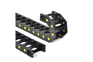 High Quality Load-Bearing Plastic Nylon Drag Chains for Machinery Protection and Hydraulic Hose Cables