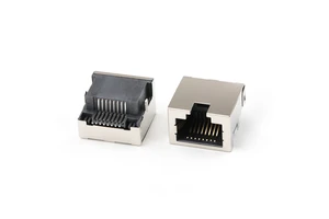 Ethernet RJ45 Connector Mid Mount 4.2MM SMD Type RJ45 Female Connector