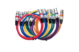 Professional Instrument Guitar Cable 6.35mm Mono Jack Audio Patch Cord