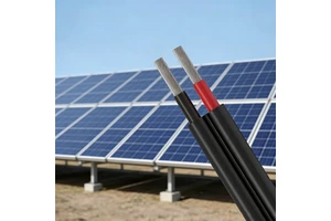 Solar PV Cable XLPE Insulation Tinned Copper Conductor High Temp Resistant Long Durability