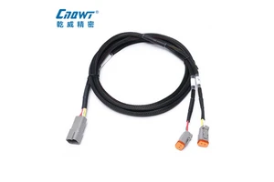 Custom Complete PVC Wiring Harnesses for Automobiles for Truck Trailer Tractor Forklift Harvester Agricultural Machinery Copper
