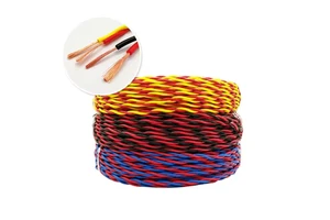 Low-smoke, Halogen-free Twisted Pair Cable WDZ-RVS-2*0.75/1.0 Mm² for Public Address Systems and Intercom Systems