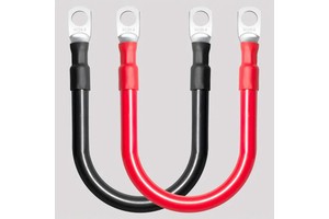6AWG Automotive Battery Wire Kit Charging Cable Connector Energy Storage Rubber Wire Harness Inverter New Energy Connection Line