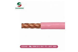 UL3512 High Voltage Oxygen-Free Copper Renewable Energy Cable Silicone Rubber Insulated for Solar Thermal Marine Industrial Use