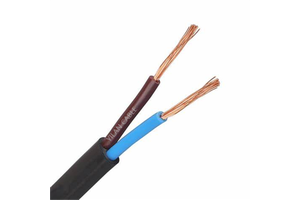 2core Cable Flexible Pvc Electric Wire 0.5mm 0.75mm 1.5mm 2.5mm 4mm 6mm 10mm 23awg 22awg 24awg 20awg 12awg 16awg 14awg 10awg