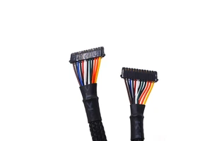 Hirose DF14-20S-1.25C JAE FI 20-Pin 1.25 mm Pitch Twisted Pair Cable Assembly Electric Wire Harness for Electronic Applications