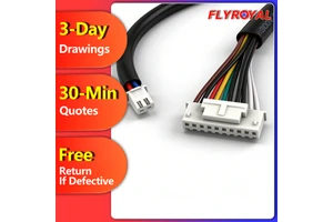 OEM Automotive Wire Harness Electronic Cables Assembly With PVC Insulation Material