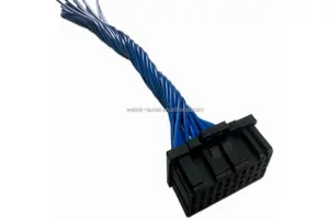 TE Original DYNAMIC 1200D 1-1827864-0+1827572-2+Linksunet UL3302-18AWG Customized Processing of Halogen-free Wire Harness