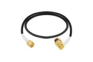 Custom RF Coaxial Communication Cables RG141 SS402 SMA Type Male To SMA Male Cable Assembly