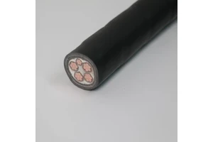 WDZ-YJY Low Smoke Halogen-Free XLPE Insulated Copper Core 3-5 Core Flame-Retardant Power Cable