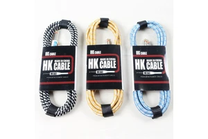 Electric Guitar Cable Wire Cord 3M No Noise Shielded Bass Cable for Guitar Amplifier Accessories Musical Instruments