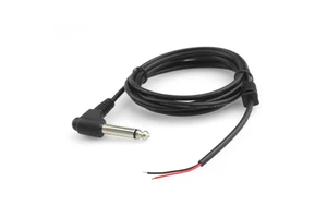 Customizable 6.35 mm 1/4 Inch Angled Angle to Open Cable 6.35 mm Guitar Guitar Instrument Patch Lead Wire