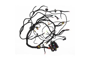 Custom Car Cable Open Cable Drag Chain Wiring Harness Car Towing Chain Wire Harness Automotive Wiring Looms Auto Cable Assembly
