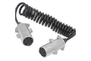 Brake System 7 Electrical Cable Wire Seven Core Trailer Cable Trailer Adapter Plug Socket Connector