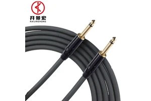 Professional Straight to Straight Jack 6.35mm 1/4 Inch Bass Keyboard Instrument Cable Guitar Cable for Guitar Bass