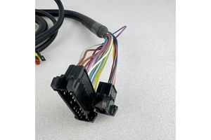 YAZHOUJIXIE Heavy-Duty Gauge Black Plastic 6 Month Warranty Truck Instrument Wiring Harness for Mining Vehicles Machines Part