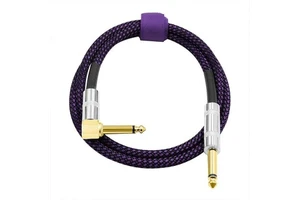 Wholesale 3 Meters Straight Instrument Cable Guitar Cable for Guitar/Electronic Guitar/Bass