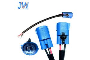Automotive IP67 Waterproof 250V Wiring Harness 10Awg 18Awg Pwm Control Cable Motor Fan Sensor Actuator 400mm New Energy Vehicle