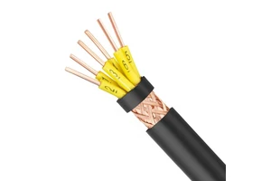 KKV KVVP Signal Control Cable Solid Copper Conductor Shielded PVC Multi-Core IP68 Rated 300V/450V/750V High Safety Reliability