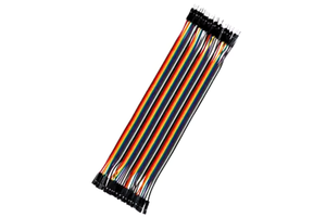 Dupont Electronic Jumper Wire Cable with Rubber Insulation for DIY Line-Various Lengths Male/Female Adapters