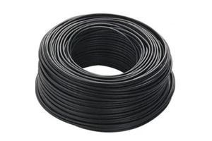 1.5mmq Black Electric Cable Cord FS17 Section 100 Meters Unifilar Electrical Wires