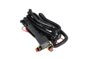 12V 40A Automotive Relay Wiring Harness Kit With Waterproof Connector Length Car Fog Light Driving Light Wire Harness Assembly
