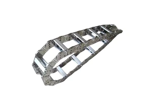 DONGLING Top Grade Flexible Stainless Steel Drag Cable Chain TL80 Series Durable Bearing Wear Resistance for CNC Router Machines