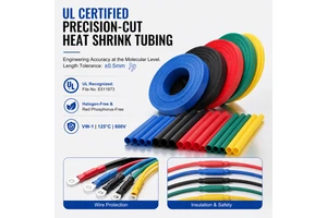 UL224 Polyolefin 2:1 Halogen Free Flame Retardant Heat Shrink Tubing for Wire Harness Protection Cable Insulation