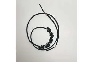 Custom Retractable Cable Assembly | Flexible Coiled Wire Harness For Wearable/Medical Devices