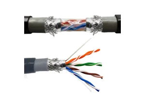 Complete Network Matching Core Wire Cat6 Full Copper FTP Cable for Whole Industrial Park Weak Current One Stop Procurement
