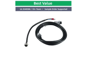 Cable Assembly, 2m, TPU Jacket, Abrasion Resistant, Single Conductor, for Trailer Lighting, Pin Header Connector